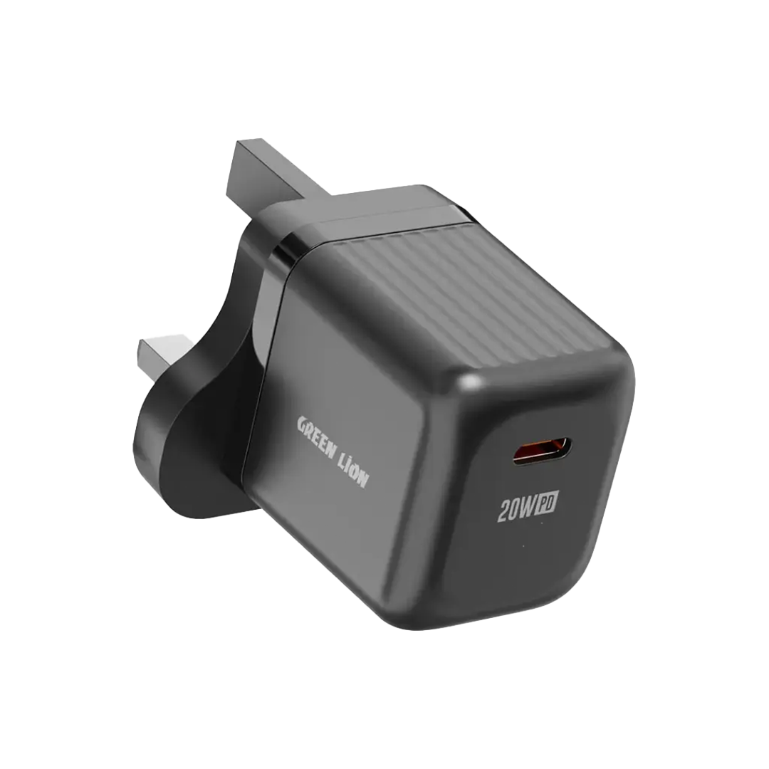 جرين ليون - بلك شاحن سيارة و شاحن جداري 20 واط