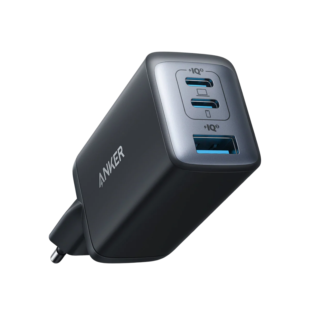 ANKER-GAN CHARGING 65W 2USB-C -1USB-A