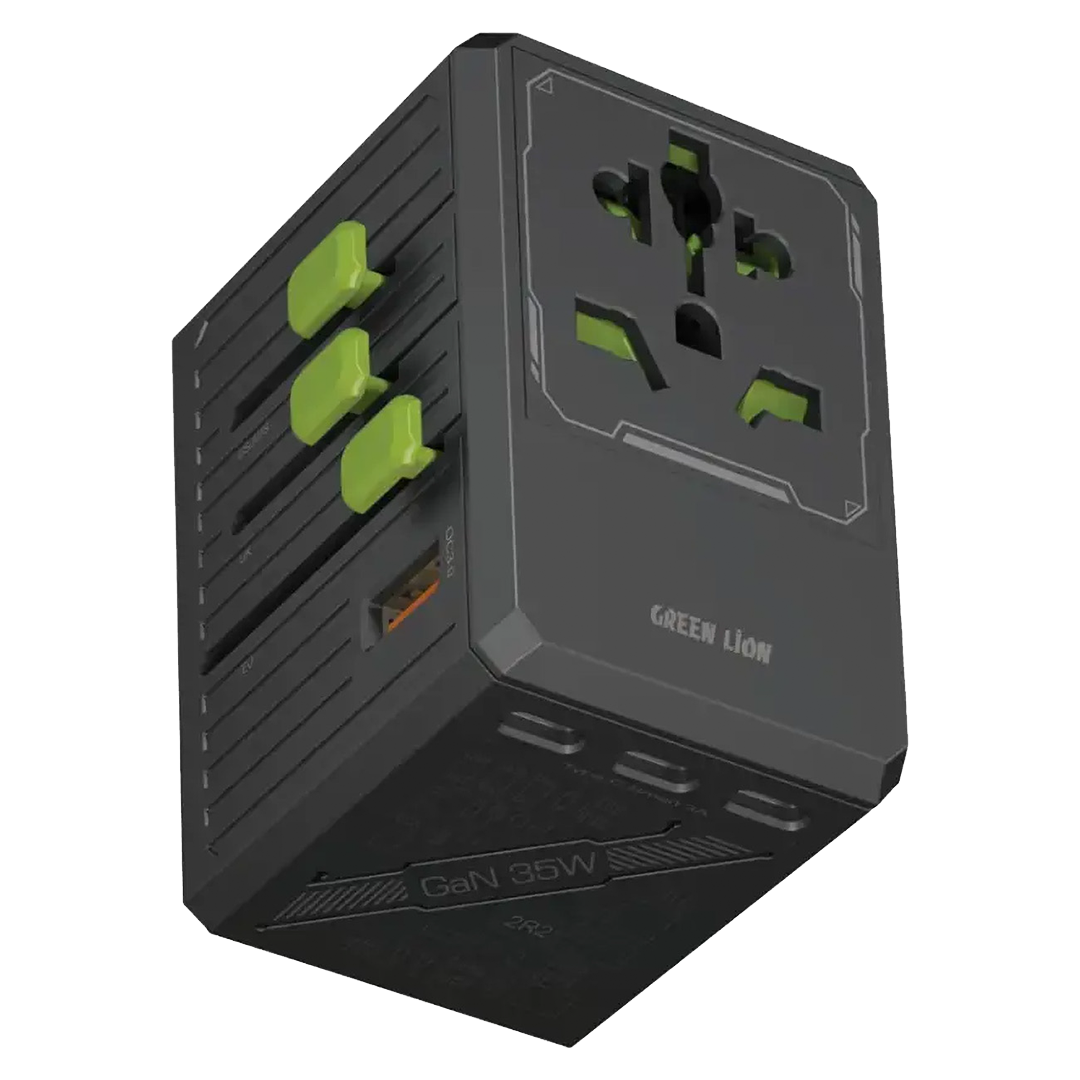 جرين ليون - منصة شحن 100 واط 3 منافذ تايب سي 1 يو اس بي